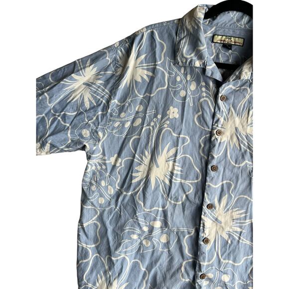 Tommy Bahama Men's Hawaiian Shirt 100% Silk Floral Size XL - Picture 3 of 9